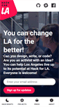 Mobile Screenshot of hackforla.org